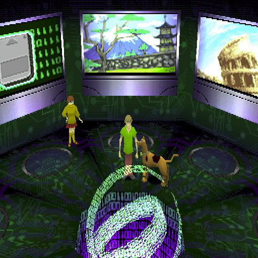 Scooby-Doo and the Cyber Chase screenshot 4 for Playstation